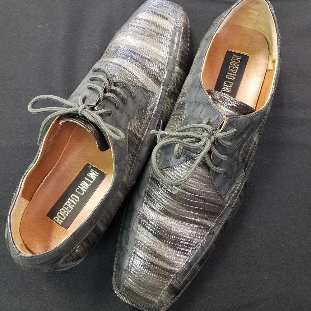 Roberto Chillini Gator look Mens  Dress Shoes